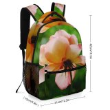 yanfind Children's Backpack Flower Rose  Geranium Plant Petal Watercolor Creative Commons Preschool Nursery Travel Bag