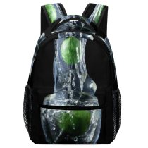 yanfind Children's Backpack  Focus Refreshment Liquor  Drop Thirst Alcohol Bar Vodka Glass Lime Preschool Nursery Travel Bag