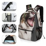 yanfind Children's Backpack Cute Puppy Christmas Dog Kawaii Adorable Pet Preschool Nursery Travel Bag
