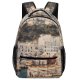 yanfind Children's Backpack Bay Tourism City Yacht Travel Marina Boat Transportation Outdoors Seashore Fishing Architecture Preschool Nursery Travel Bag