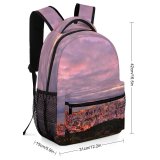 yanfind Children's Backpack  Sunset Beach Buildins Land De  City Dawn Woods Seashore Rio Preschool Nursery Travel Bag