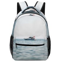 yanfind Children's Backpack Boat Sea Watercraft Yacht Ocean Preschool Nursery Travel Bag