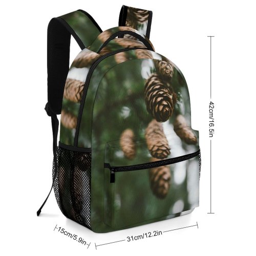 yanfind Children's Backpack Fir Insect Free Pictures Abies Invertebrate Plant Conifer Bee Tree Images Spruce Preschool Nursery Travel Bag