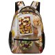 yanfind Children's Backpack  Focus Flatlay Tray Depth Dairy Field Table Wooden Bread Potatoes Foodporn Preschool Nursery Travel Bag