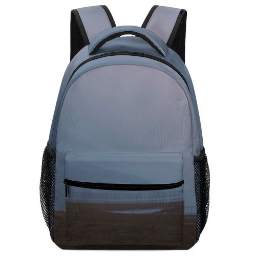 yanfind Children's Backpack Grey Outdoors Fog Landscape Uk Panoramic Scenery Mist Fairbourne Nervum United Preschool Nursery Travel Bag