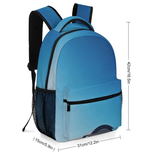 yanfind Children's Backpack Building Architecture Essaouira Maroc Outdoors Countryside Rural Azure Sky Spire Steeple Preschool Nursery Travel Bag