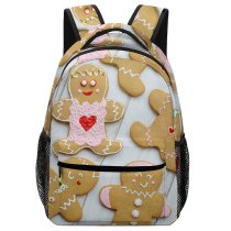 yanfind Children's Backpack Bake Cookie Flatlay Design Toy Baking Treats Little Wood Love Cookies Candy Preschool Nursery Travel Bag