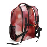 yanfind Children's Backpack Festive Focus Magic Design Shining Illuminated Lights Formation Blurred Glitter Sparkle Preschool Nursery Travel Bag