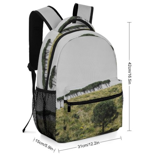 yanfind Children's Backpack Field Grassland Outdoors Countryside Savanna Marina Del Circeo  Felice Province Latina Preschool Nursery Travel Bag