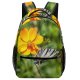 yanfind Children's Backpack Flower Plant  Geranium Pilion Zagora Griechenland Invertebrate Insect Butterfly Pollen Petal Preschool Nursery Travel Bag