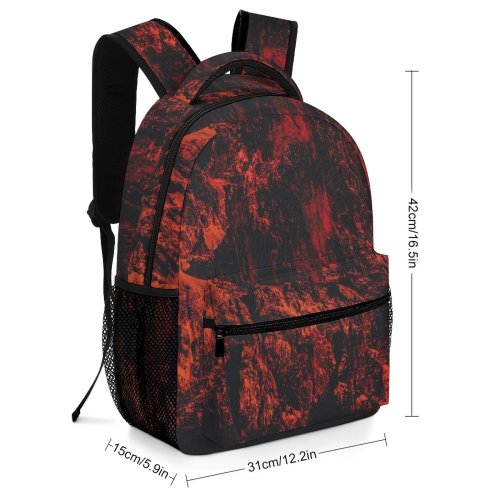 yanfind Children's Backpack Formation Geological Evening Dolomites Colour Night Rock Geology Preschool Nursery Travel Bag