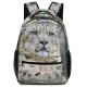 yanfind Children's Backpack Leopard Big Eyes Carnivore Dangerous Wild Outdoors  Felidae Jungle Whiskers Wildlife Preschool Nursery Travel Bag