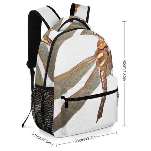 yanfind Children's Backpack Insect Fly Dragonflies Damseflies Invertebrate Hawker Net Winged Insects Damselfly Preschool Nursery Travel Bag