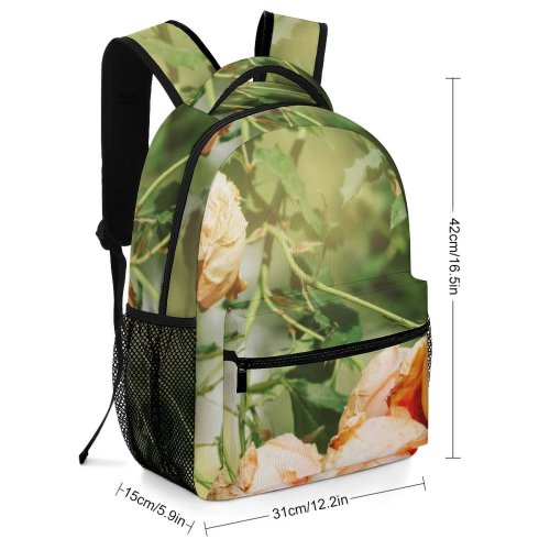 yanfind Children's Backpack  Flower Plant Rose Rotterdam Trompenburg Tuinen  Arboretum Theehuis De Preschool Nursery Travel Bag