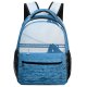 yanfind Children's Backpack Birds  Building Boat Transportation Vehicle Ocean Outdoors Sea Flying Seagull Architecture Preschool Nursery Travel Bag