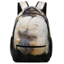 yanfind Children's Backpack Dog Wildlife Free Monkey Wild Wallpapers Faced Primate Baboon Images Pictures Preschool Nursery Travel Bag