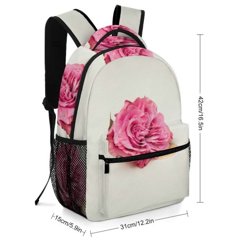 yanfind Children's Backpack  Flower Rose Petal Unporn Sexual Health Ovulation Masturbation Vagina Pussy Preschool Nursery Travel Bag