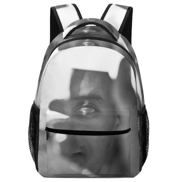 yanfind Children's Backpack  Focus Mirror Guy Photoshoot Broken Glass Reflection Model Pose Preschool Nursery Travel Bag