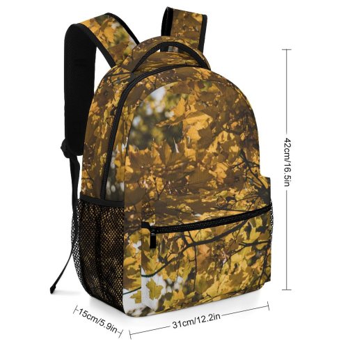 yanfind Children's Backpack Logan Plant Creative Utah Pictures Tree Leaves Maple IPhone Usa Autumn Preschool Nursery Travel Bag