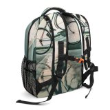yanfind Children's Backpack Bike Landscape Transportation Outdoors System  Bicycle Biker Wear Jumping Reflection Young Preschool Nursery Travel Bag