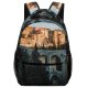 yanfind Children's Backpack Building Italy Sunset Architecture Castle Fort Gravina Puglia Ruins City Adventure Rock Preschool Nursery Travel Bag