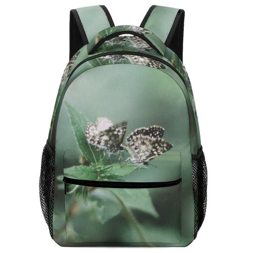 yanfind Children's Backpack Butterfly Insect Invertebrate Araguaína Brazil Moth Plant Leaf Planter Flora Herbs Jar Preschool Nursery Travel Bag