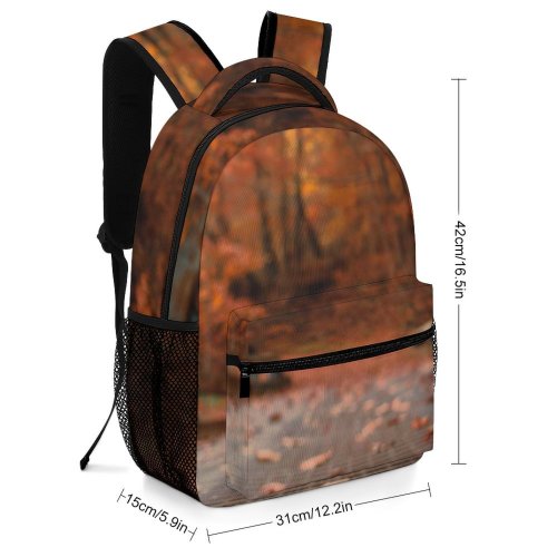 yanfind Children's Backpack Cucumber Falls Dunbar United States Bbq  Autumn Leaf Leaves Outdoor Wood Preschool Nursery Travel Bag