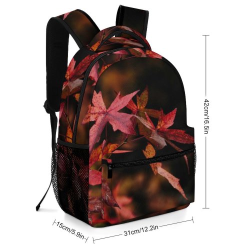 yanfind Children's Backpack Colours Plant Domain Pictures Tree Leaves Maple Public Zealand Autumn Images Preschool Nursery Travel Bag