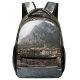 yanfind Children's Backpack Bay Coast Landscape Campania Daylight Destination Travel Beach Capri Watercrafts Boat Transportation Preschool Nursery Travel Bag