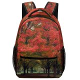 yanfind Children's Backpack Leaf Plant Creative Michigan Pictures Outdoors Tree Vegetation Leaves Soothing Calm Preschool Nursery Travel Bag