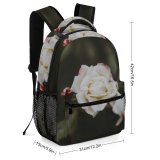 yanfind Children's Backpack Flower Rose  Flora Plant Floral Ant Insect Invertebrate Grey Bokeh Garden Preschool Nursery Travel Bag