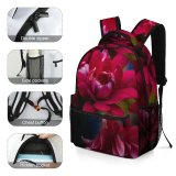 yanfind Children's Backpack  Flower Geranium Plant Petal Rose Peony Preschool Nursery Travel Bag