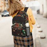yanfind Children's Backpack  Festival Street City Dark Illuminated Lights Downtown Traffic Evening Transport Travel Preschool Nursery Travel Bag