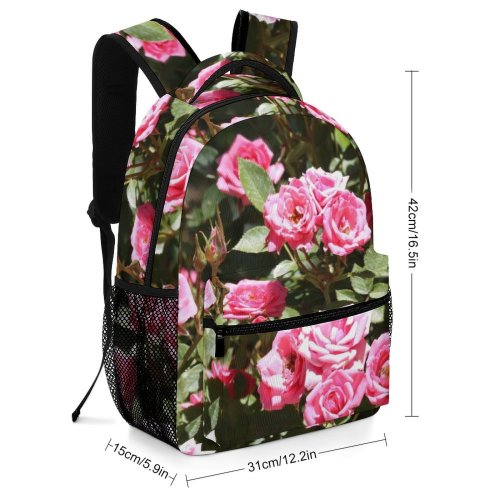 yanfind Children's Backpack  Plant Rose Flower Geranium Maragheh East Province Iran Petal Peony Public Preschool Nursery Travel Bag