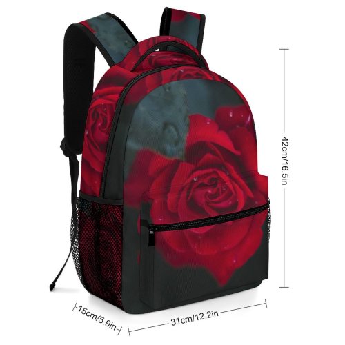 yanfind Children's Backpack  Flower Plant Rose Fish Creative Commons Preschool Nursery Travel Bag