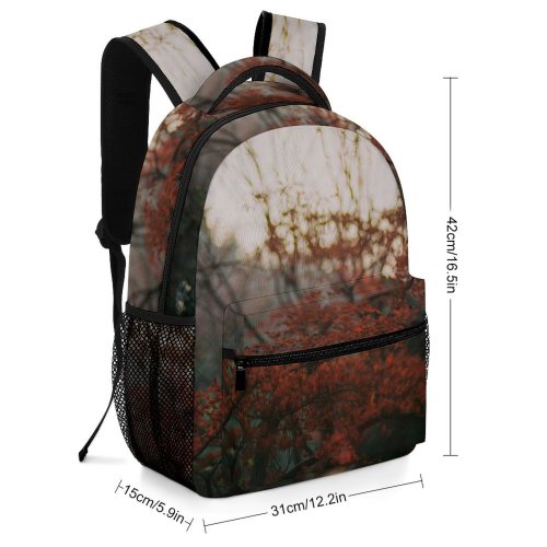 yanfind Children's Backpack Film Plant Creative Jeollanam Muan  Pictures Tree Korea Flower Maple Preschool Nursery Travel Bag