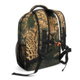 yanfind Children's Backpack Leopard Big Eyes Carnivore Dangerous Wild  Outdoors Whiskers Hunter Wildlife Cage Preschool Nursery Travel Bag