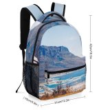 yanfind Children's Backpack Coast Scenery Promontory Slope  Mesa Free Ocean Shoreline  Stock Preschool Nursery Travel Bag