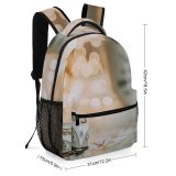 yanfind Children's Backpack  Lights Toy Cup Depth Travel Field Direction Volkswagen Car Bokeh Beverage Preschool Nursery Travel Bag