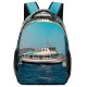yanfind Children's Backpack Boat Transportation Leisure Sea Outdoors Watercraft System Ocean Preschool Nursery Travel Bag