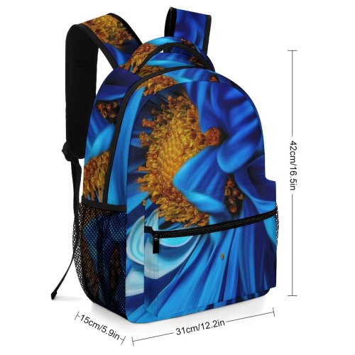 yanfind Children's Backpack Flora Petals Focus Beautiful Flower Preschool Nursery Travel Bag