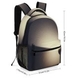 yanfind Children's Backpack  Evening Electricity Dark Light Illuminated Lamp Luminescence Wall Preschool Nursery Travel Bag
