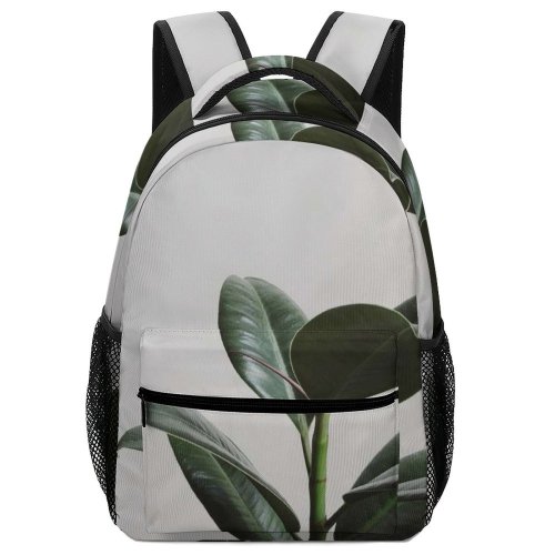 yanfind Children's Backpack Freshness Stem Plant Houseplant Leaves Growth Preschool Nursery Travel Bag