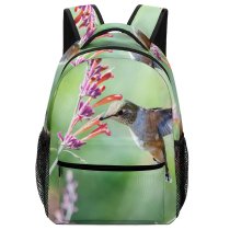 yanfind Children's Backpack  Focus Delicate Flowers Wild  Little Depth Daylight Avian Field Macro Preschool Nursery Travel Bag