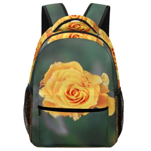 yanfind Children's Backpack Flower  Plant Rose Asilah Morocco Bloom Colorfull Blooming Cute Beauty HQ Preschool Nursery Travel Bag