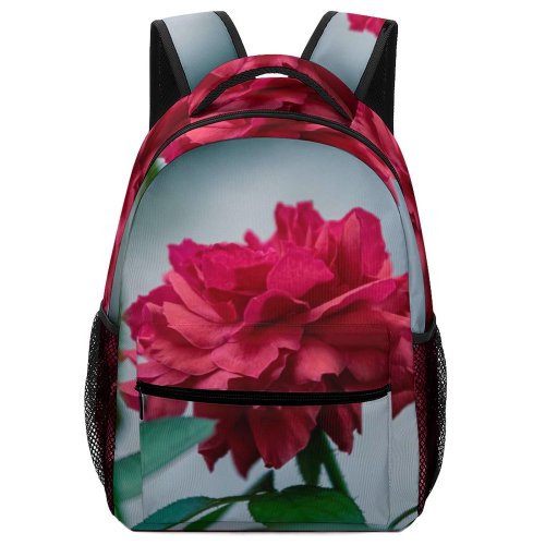 yanfind Children's Backpack Flower Plant  Rose Carnation Geranium Kolkata West Bengal India Floral Creative Preschool Nursery Travel Bag