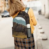 yanfind Children's Backpack Field Outdoors Grassland Slope Countryside Nickelsville Va Usa Art Mound Plant Tree Preschool Nursery Travel Bag