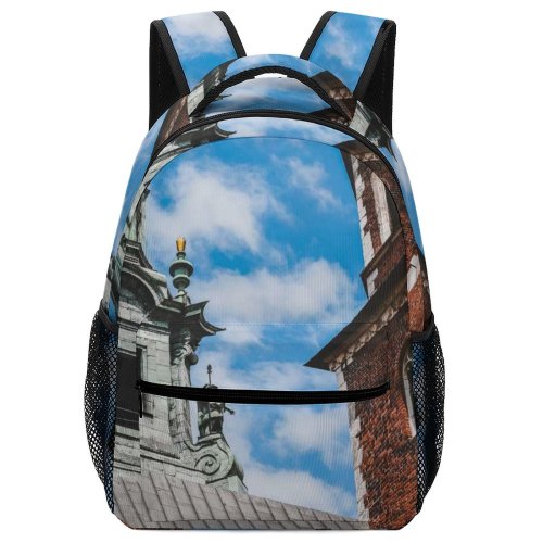 yanfind Children's Backpack Keyboard Spire Real  Domain Love Dog Sunset Light Architecture Ocean Preschool Nursery Travel Bag