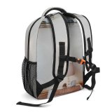 yanfind Children's Backpack Family Simplicity Design Lamp Home Simple Cozy Wood Decorations Table Room Sofa Preschool Nursery Travel Bag