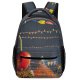 yanfind Children's Backpack Festive Bunting Fair Festival Giant Park Tree Balloon Plant Dark Tourism Preschool Nursery Travel Bag
